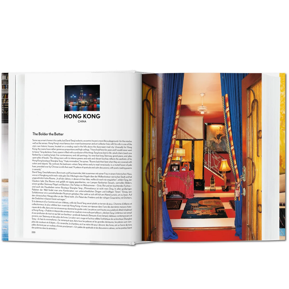 TASCHEN Verlag - 100 Interiors Around the World, mehrsprachig