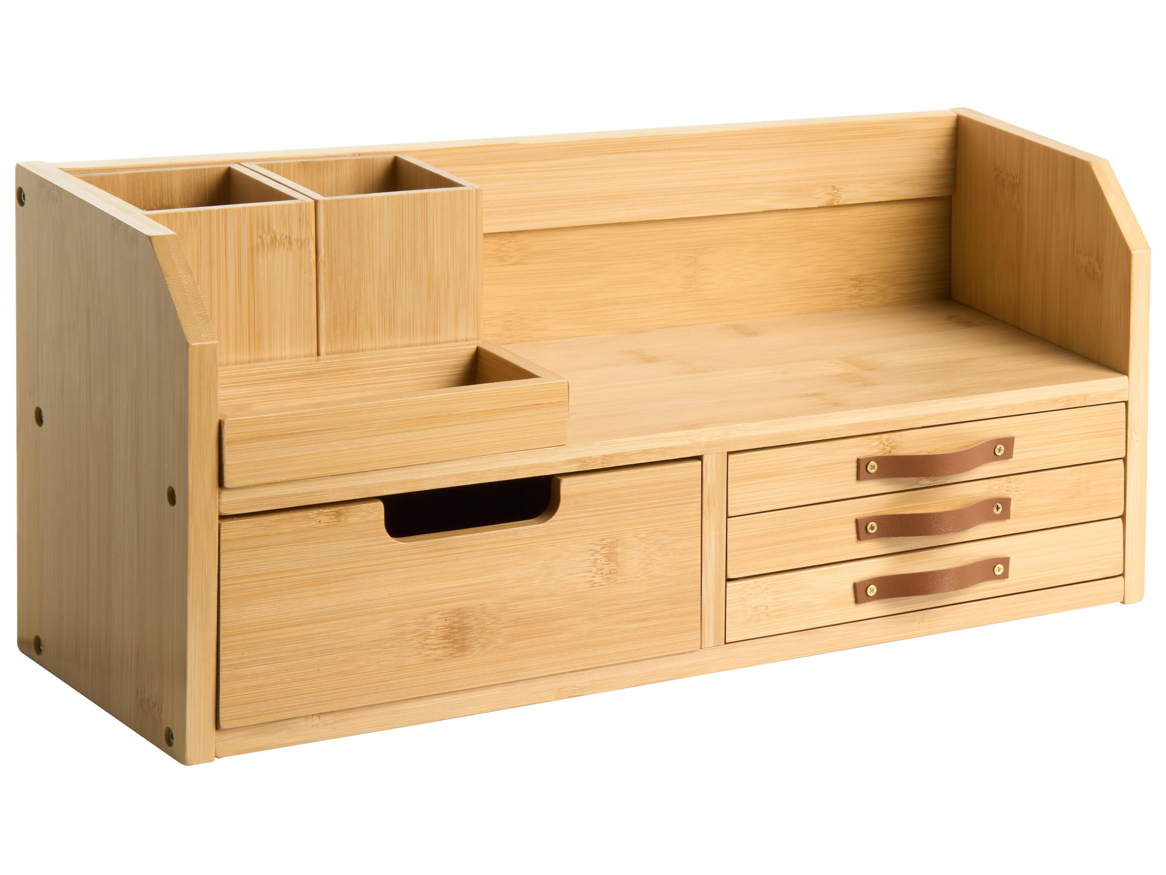 Kitchen Organiser FOUGASSE Bamboo Light Brown