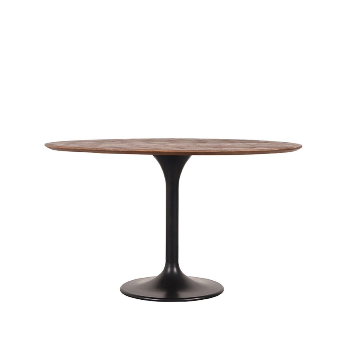 LABEL51 Eettafel Otto - Donkerbruin Mangohout - 130x130x75cm