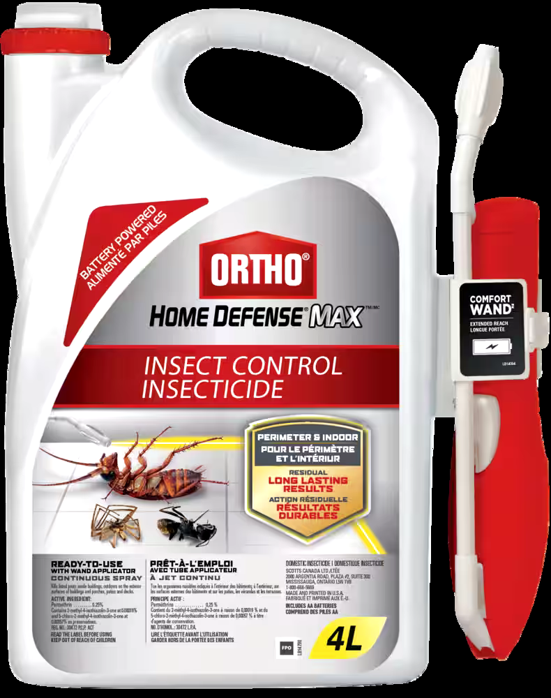 Ortho Home Defense MAX® Perimeter & Indoor Liquid Ready-to-Use Insect Control, Insecticide, 4-L