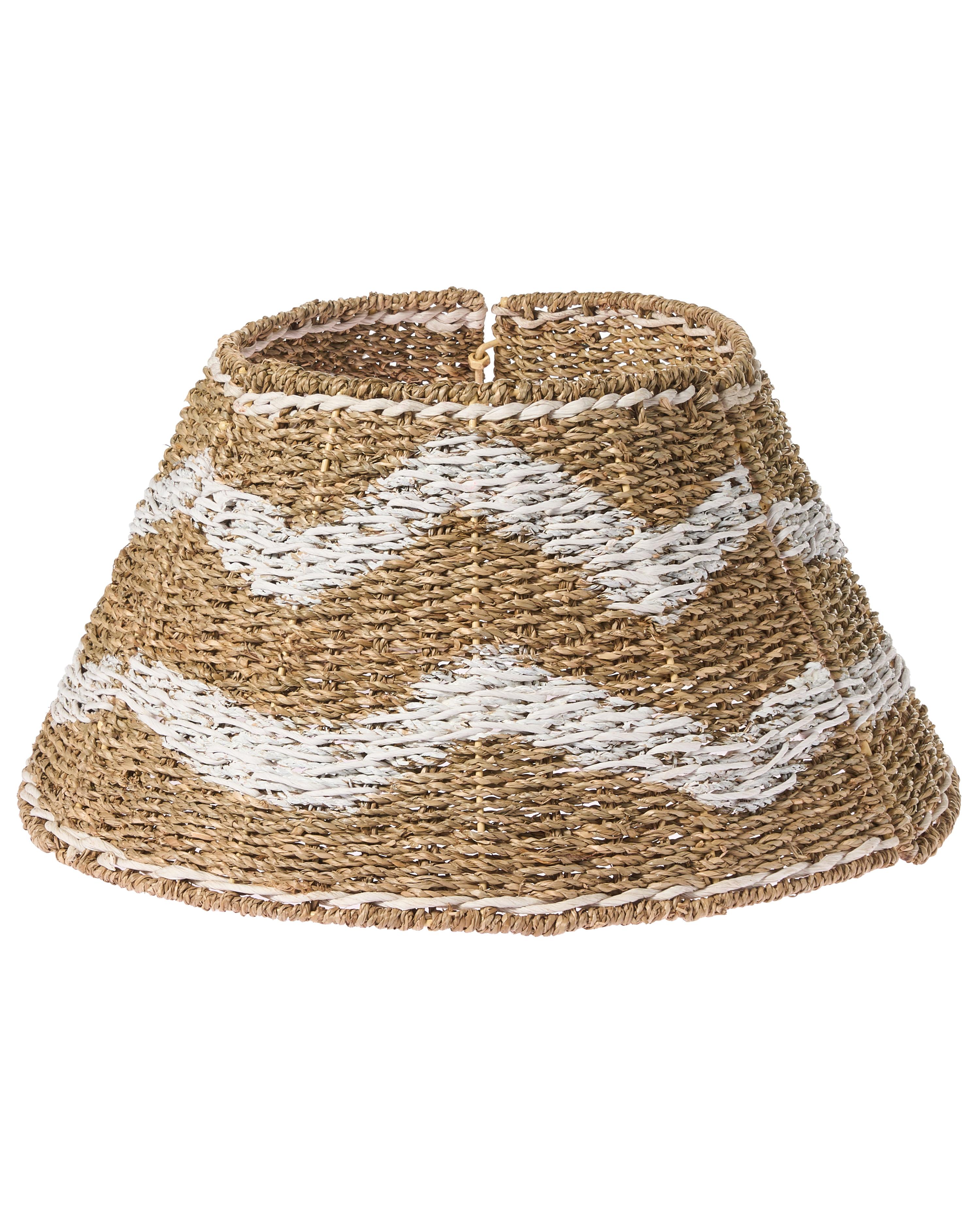Christmas Tree Collar HIVER Seagrass White 43 cm