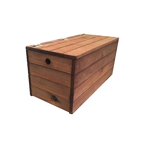 Coffre en Bois Sirana Traité Marron VidaHuerto 80x40x40 cm