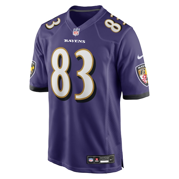LaJohntay Wester Baltimore Ravens Nike Team Game Jersey -  Purple