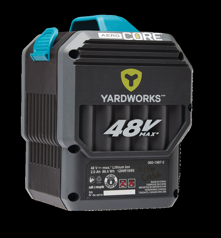 Yardworks RePlacement 48V 2Ah Lithium-Ion Battery
