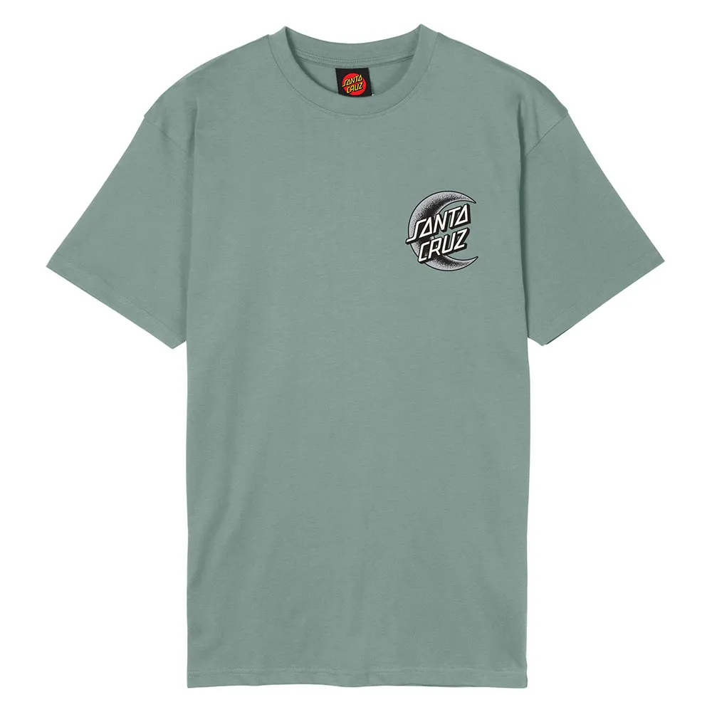 Santa Cruz Crescent moon chest short sleeve T-shirt