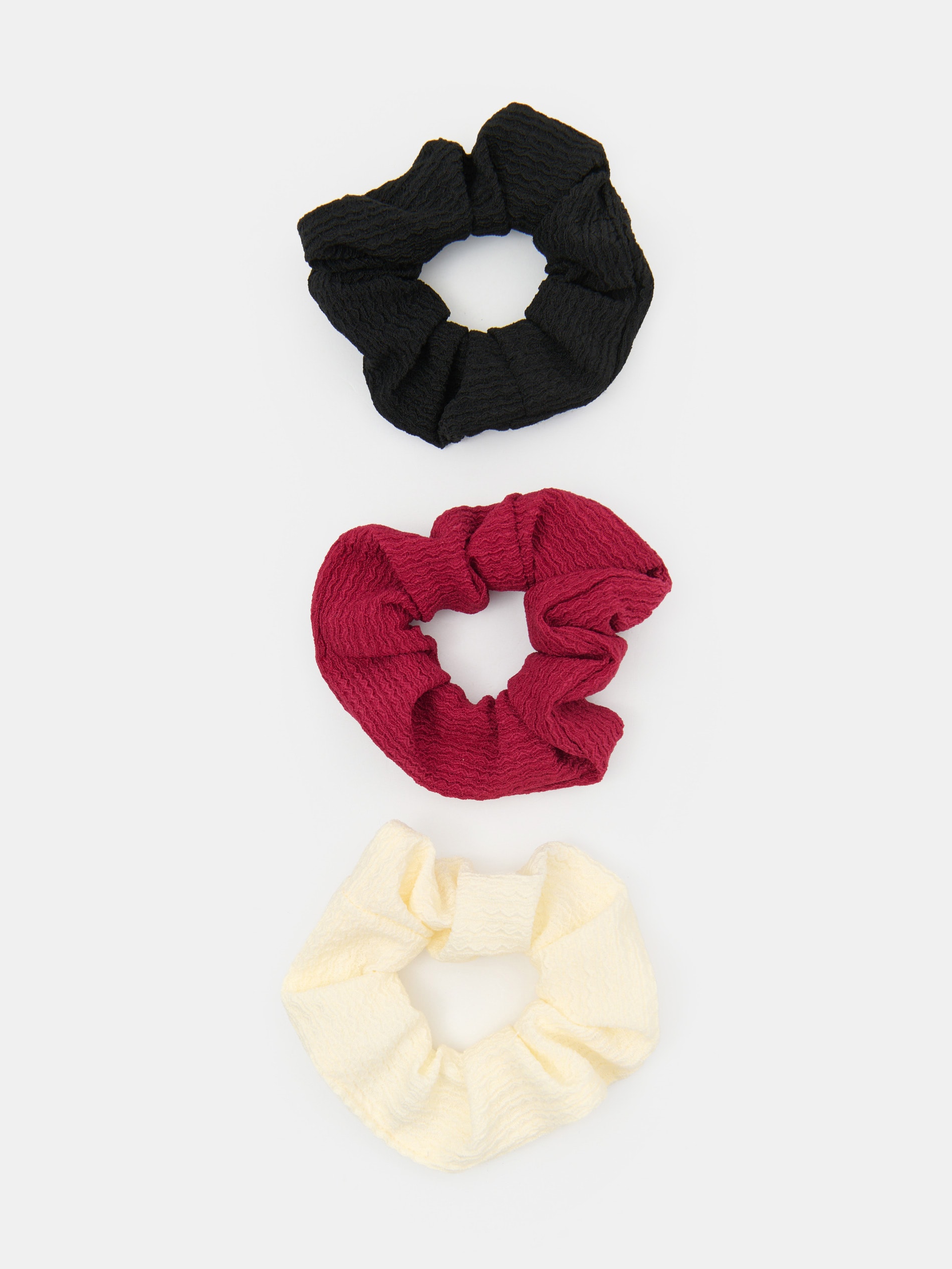 Gumki do włosów scrunchie 3 pack
