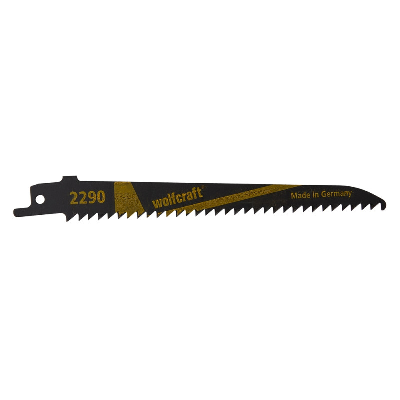 Set de lames de scie pour bois tendres et plastiques 130 mm 2 pièces WOLFCRAFT
