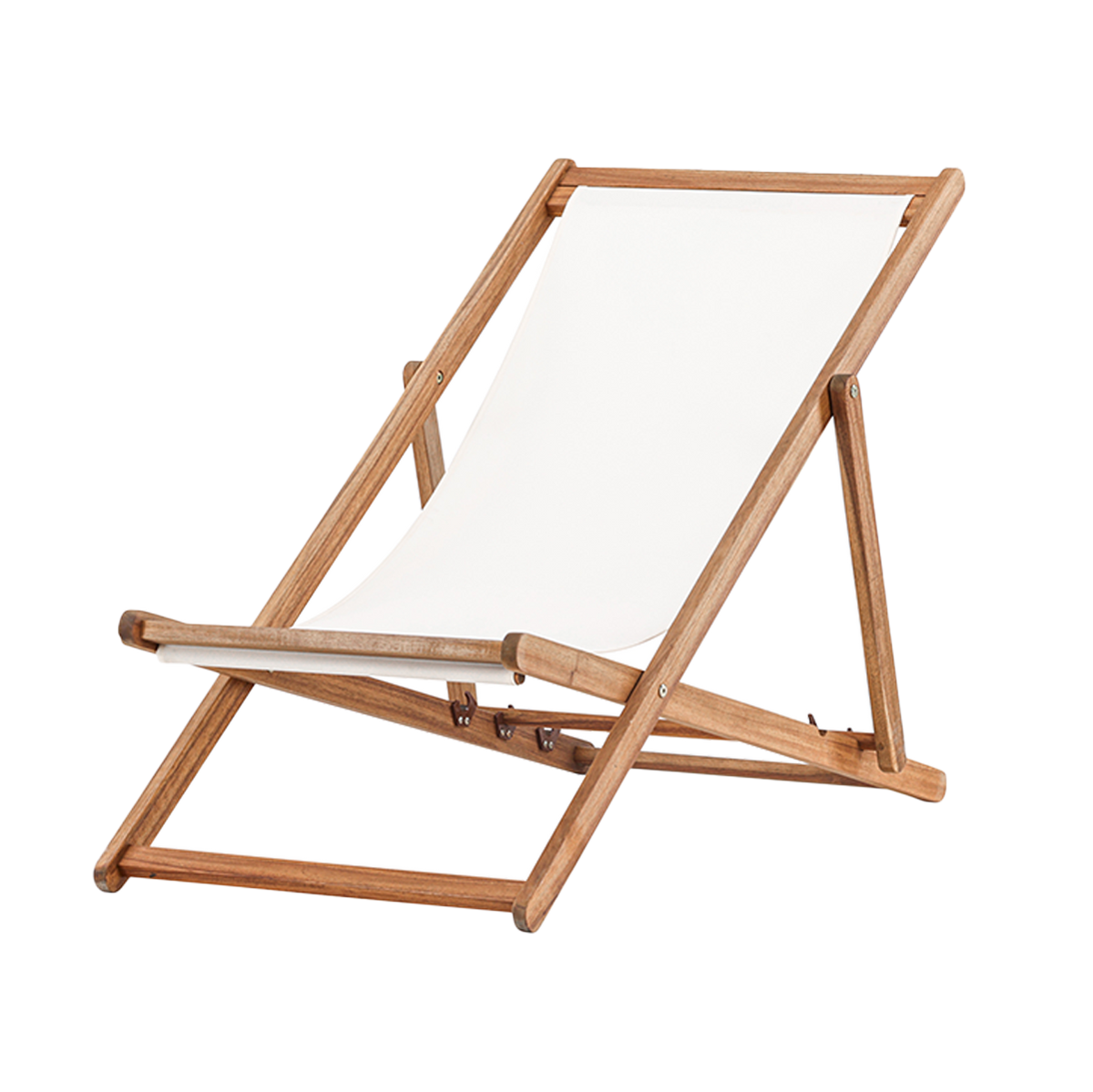 Nest outdoor Bern Inklapbare Houten Tuinstoel - Wit
