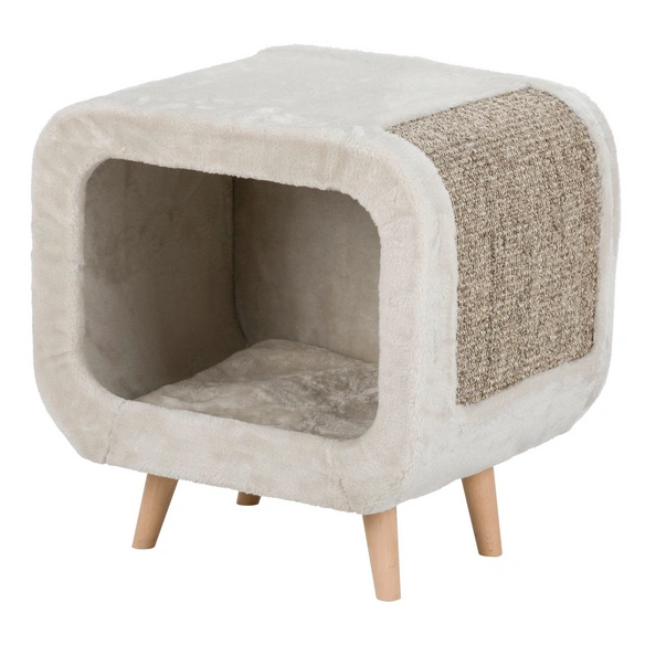 Hunde-Bett, »Alicia«, LxBxH: 48x48x38 cm, buchefarben