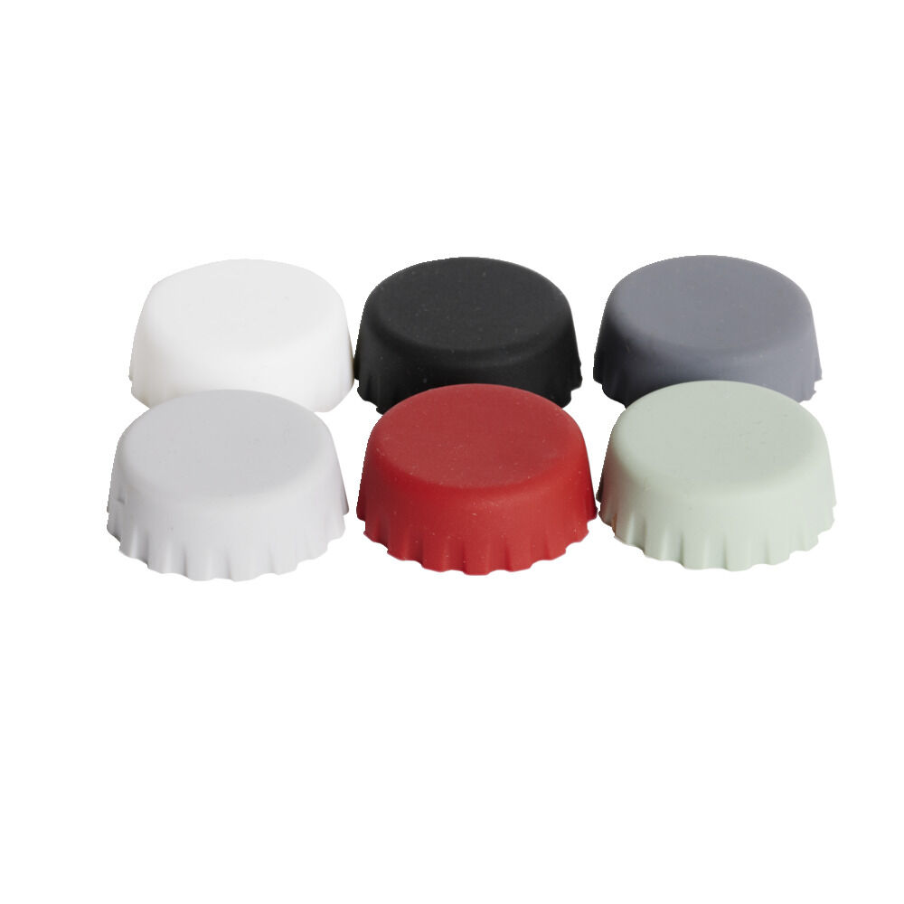 Bouchon de bouteille en silicone x6