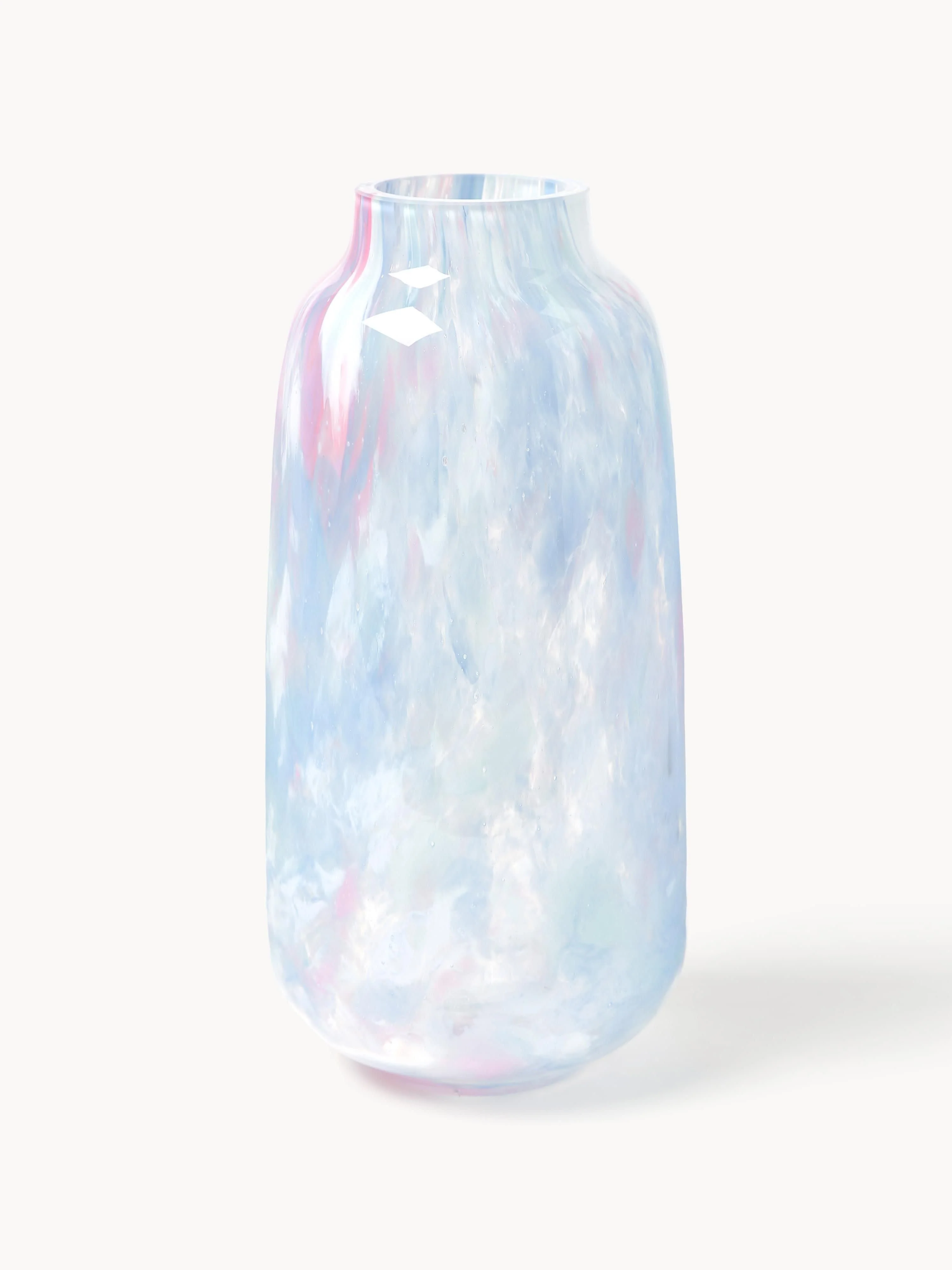 Mundgeblasene Vase Meadows, H 26 cm