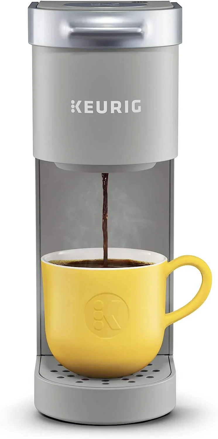 Keurig K-Mini Single Serve Coffee Maker, Studio Gray, 6 to 12 oz. Brew Sizes(Coffee Maker/Studio Gray)