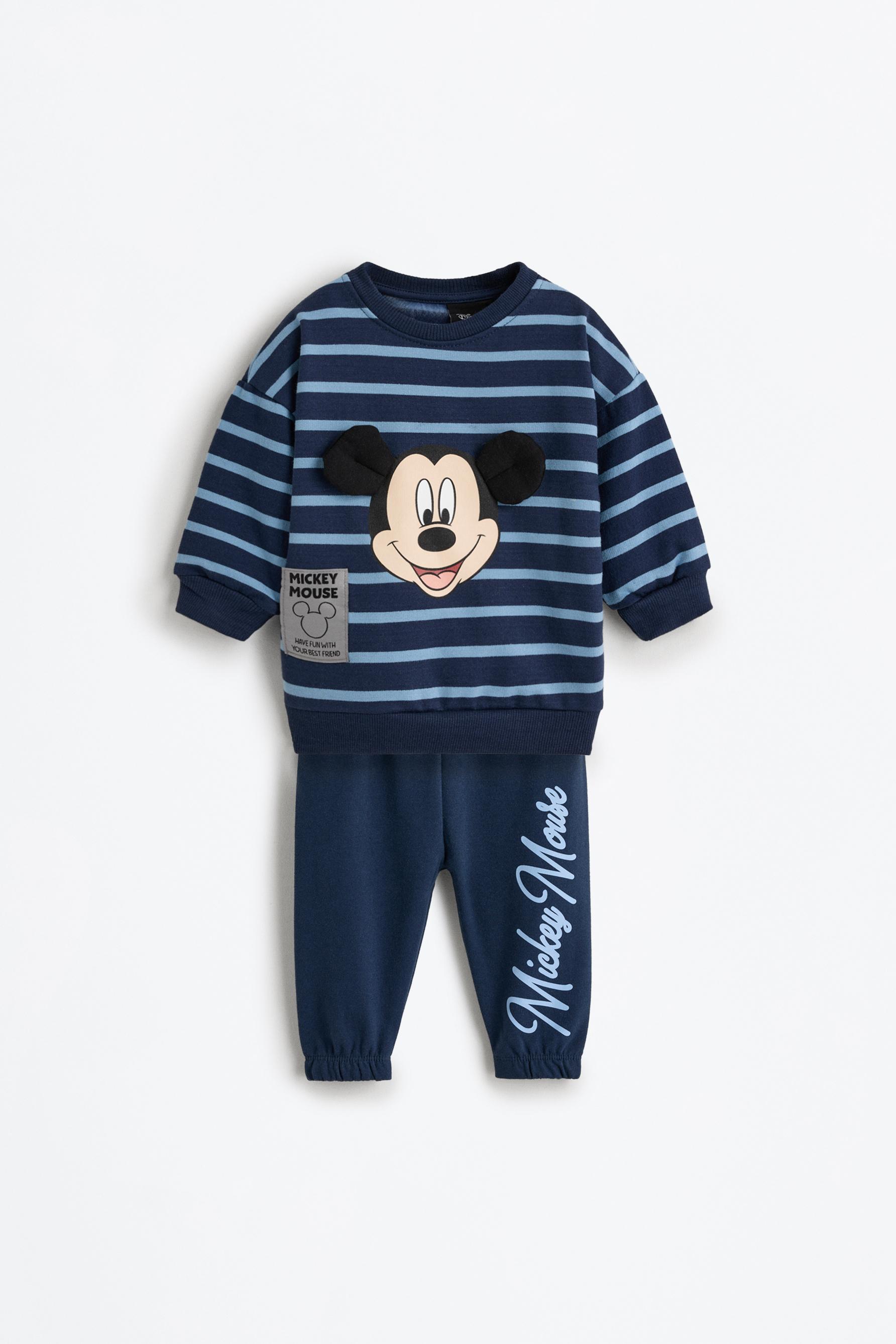 Conjunto Mickey Mouse ©Disney sudadera y pantalón felpa