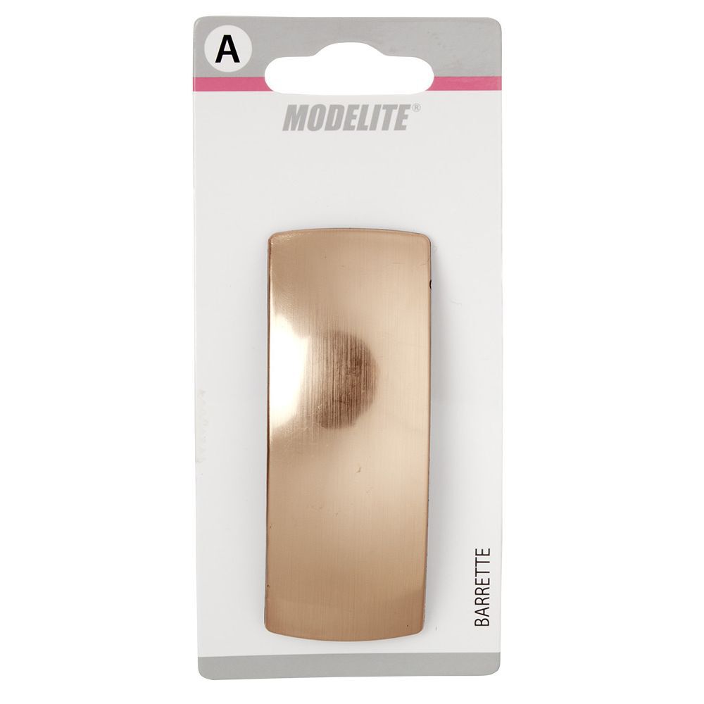 Barrette à cheveux bombée uni