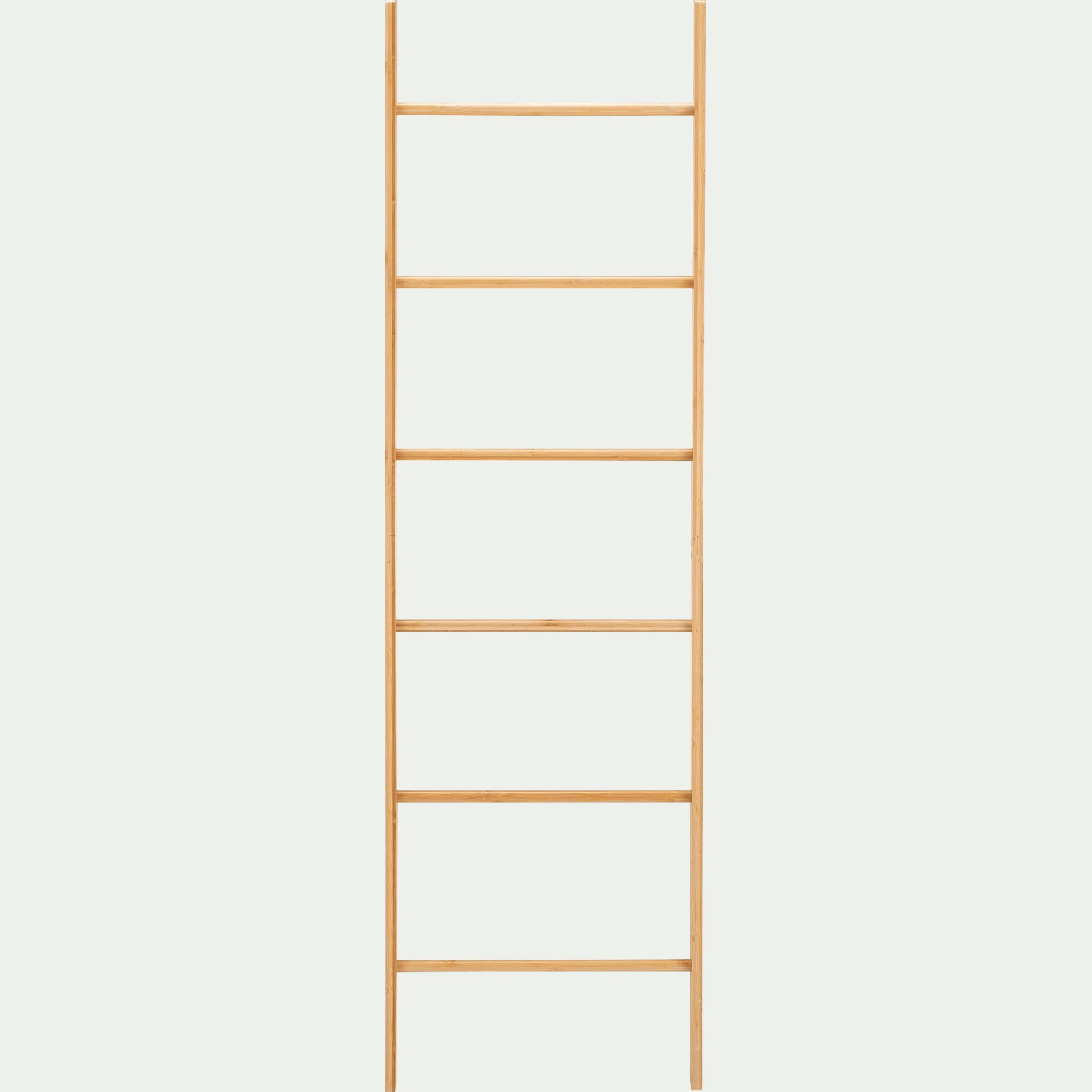 VERANA - Echelle porte-serviette en bambou - bois clair