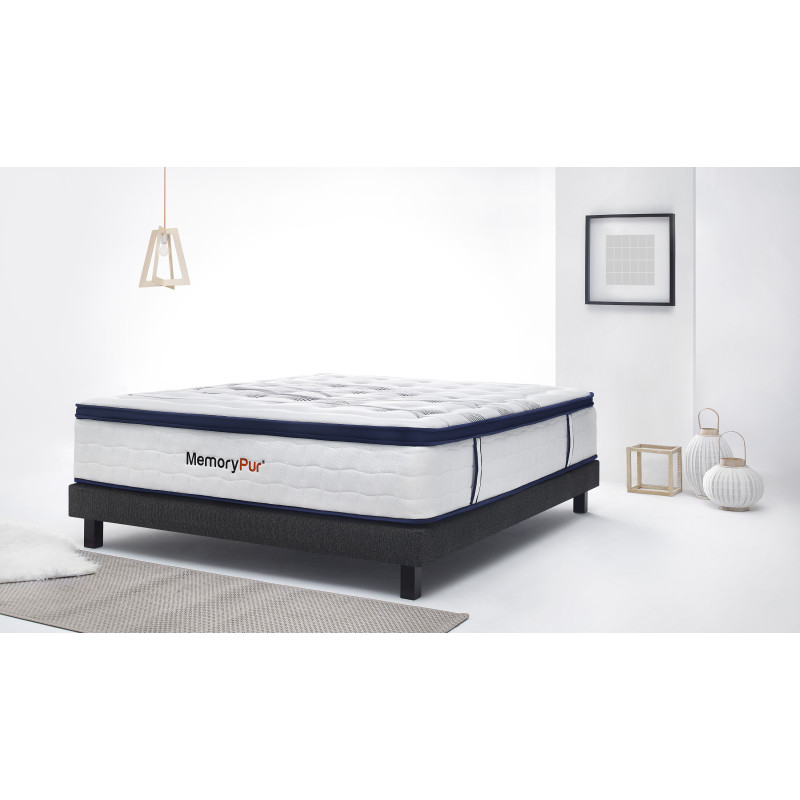 Matelas à ressorts Diamant 160 x 200 cm MEMORYPUR
