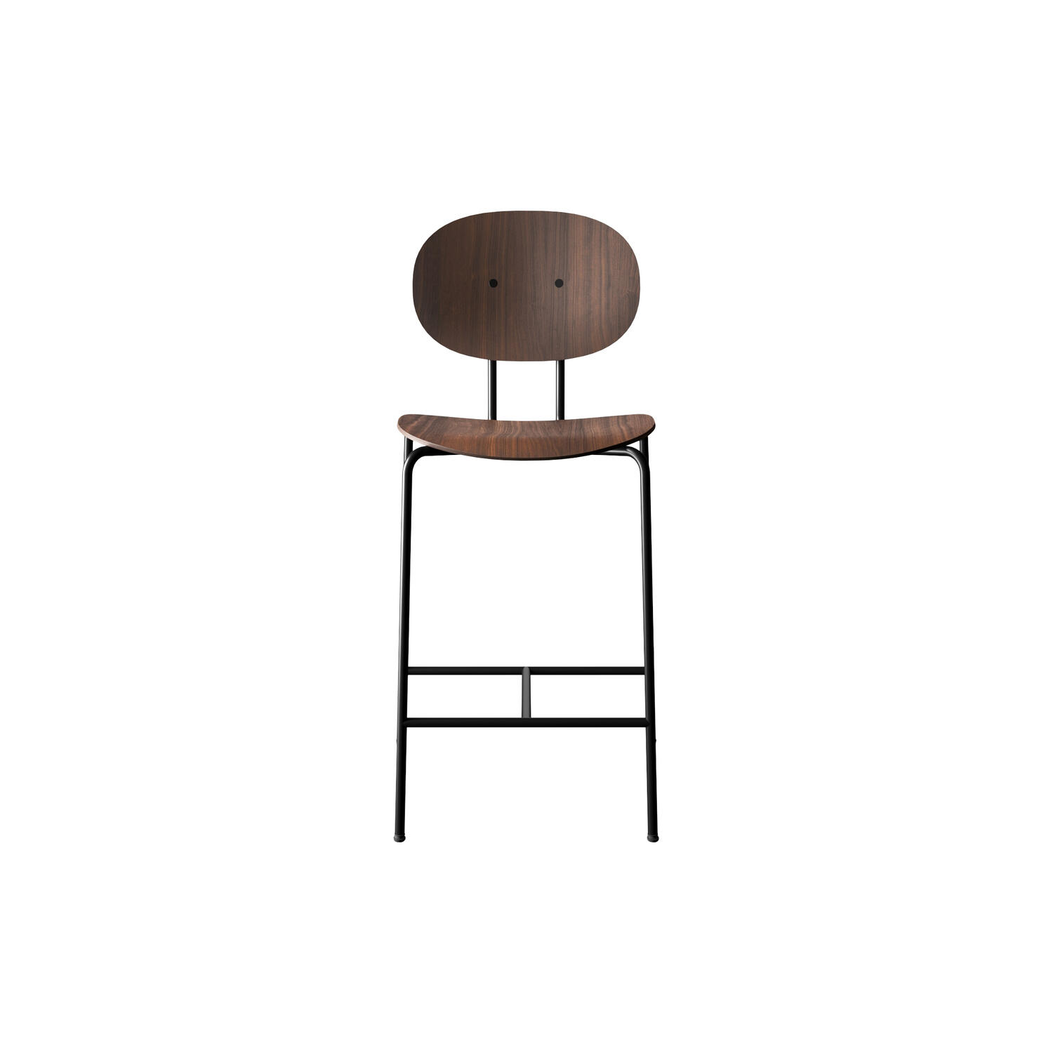 PIET HEIN Counter Chair, olieret valnød