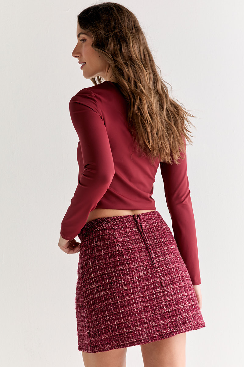 Robyn Tweed Mini Skirt