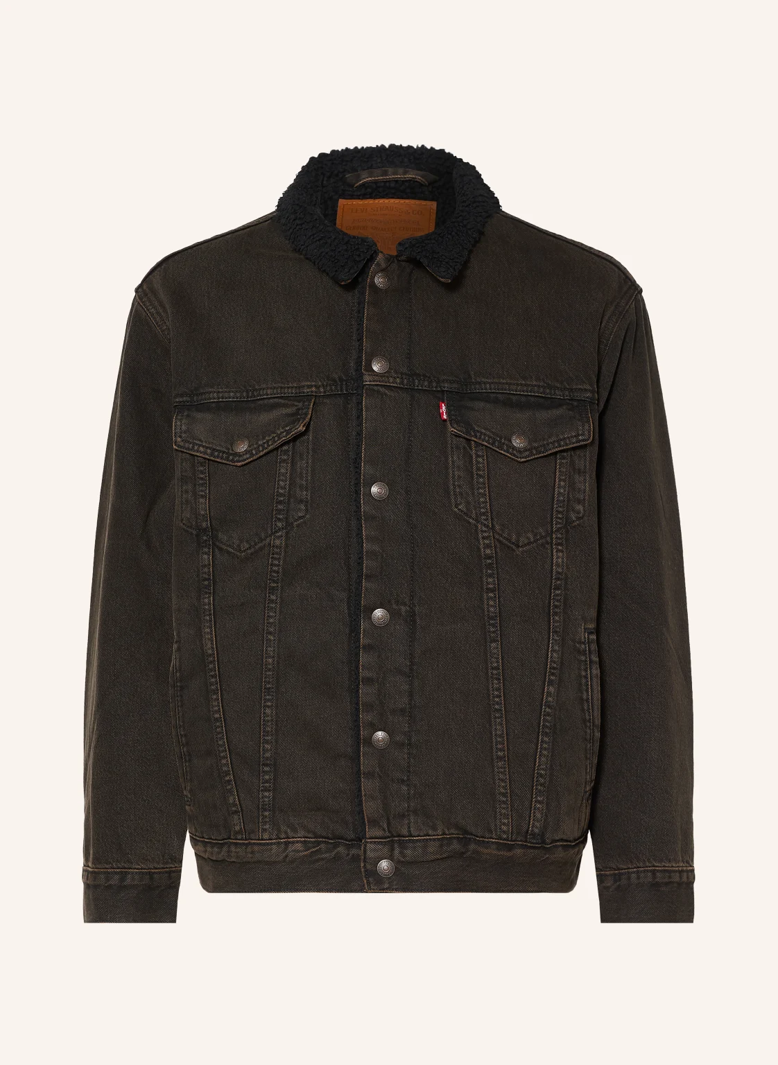 Levi's® Jeansjacke mit Kunstfell
