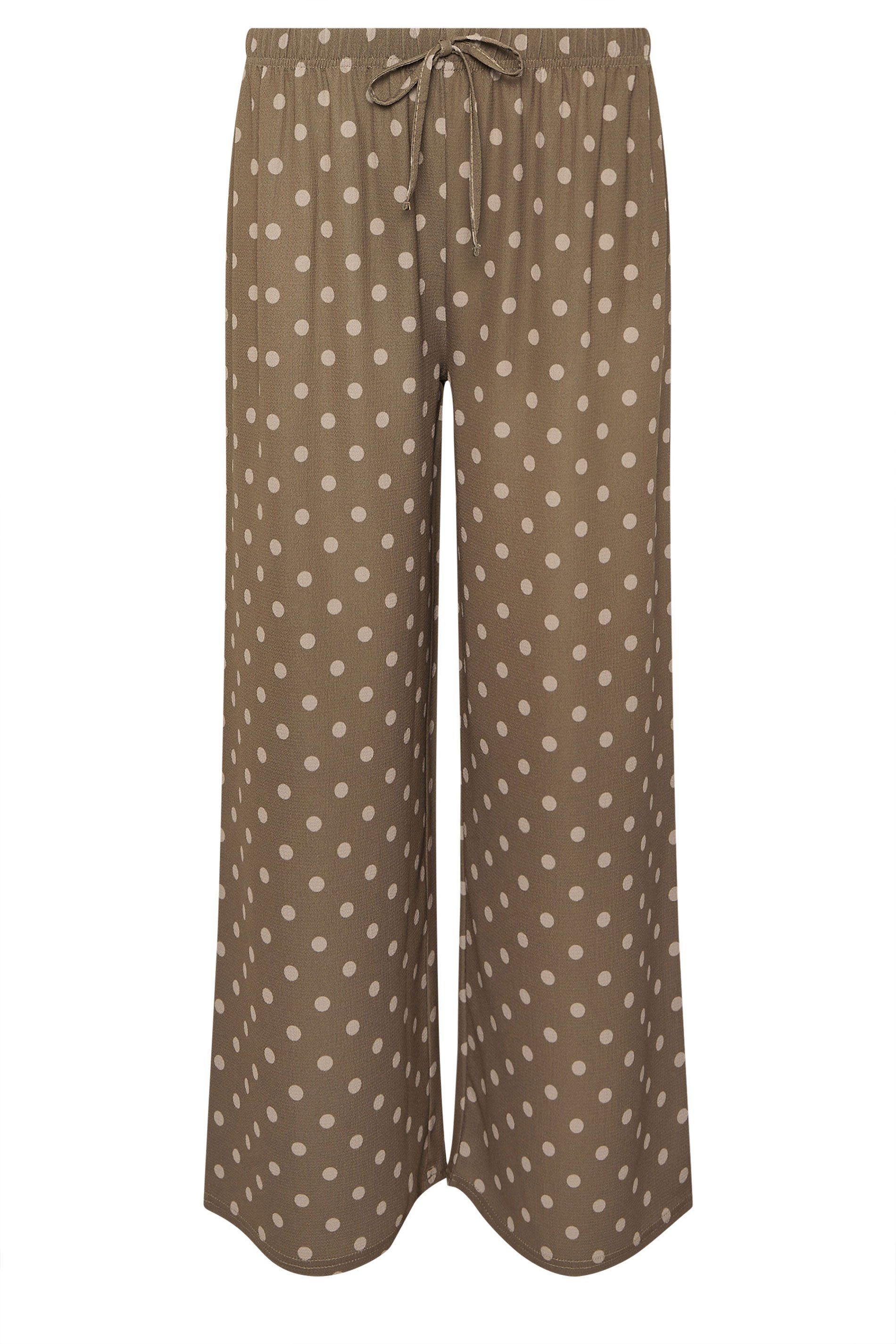 PixieGirl Petite Spot Wide Leg Trousers