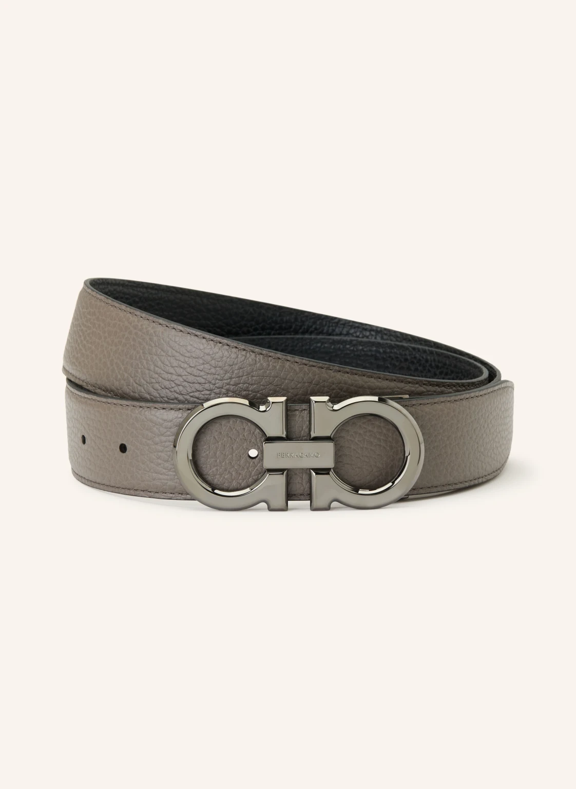 FERRAGAMO Ledergürtel zum Wenden