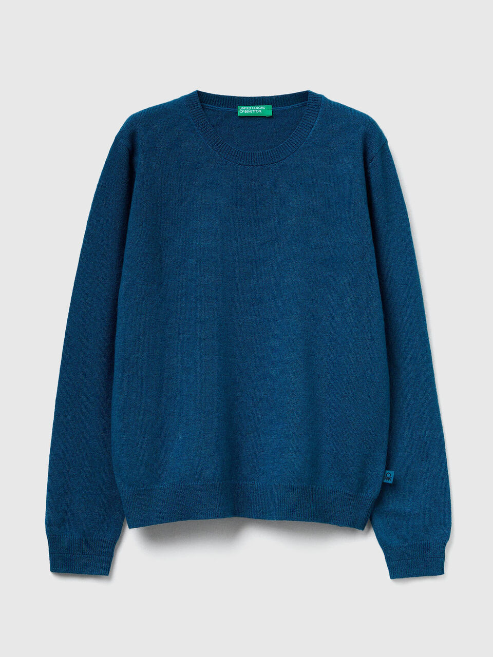 Sweater in wool and viscose blend