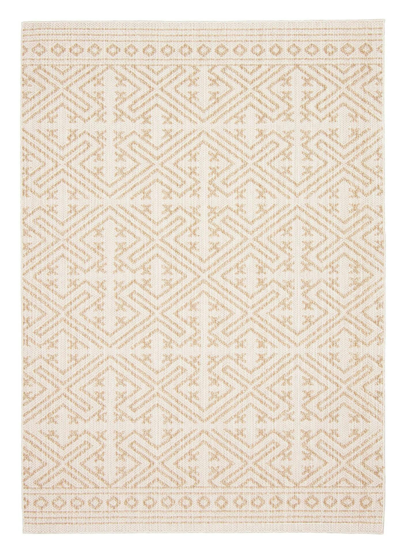 Hampshire Rectangular Texturized Polypropylene Indoor Area Rug, Taupe, 8-ft x 10-ft