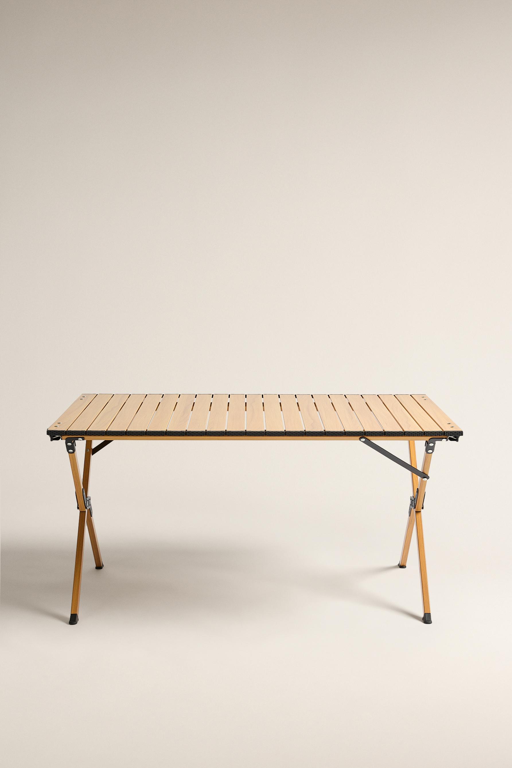 Mesa camping aluminio