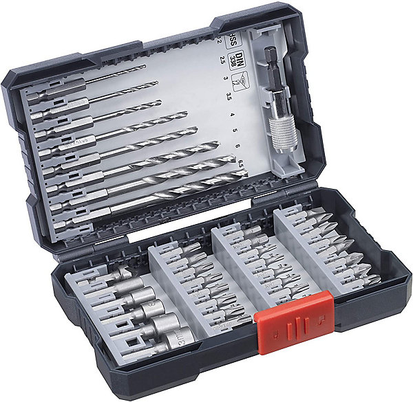 KWB by Einhell Accessoires pour Perceuse Visseuse sans fil Bit-Bohrerbox 39tlg. L-Box