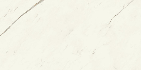 Carrelage effet Marbre Blanc Calacatta Alba 120x60x0,9 cm Brillant Montira - Sol et mur intérieur (vendu par carton de 1,44 m²) -