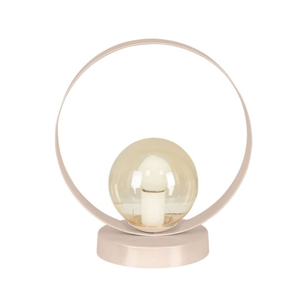 LUMINÁRIA DE MESA CIRCLE GLAM