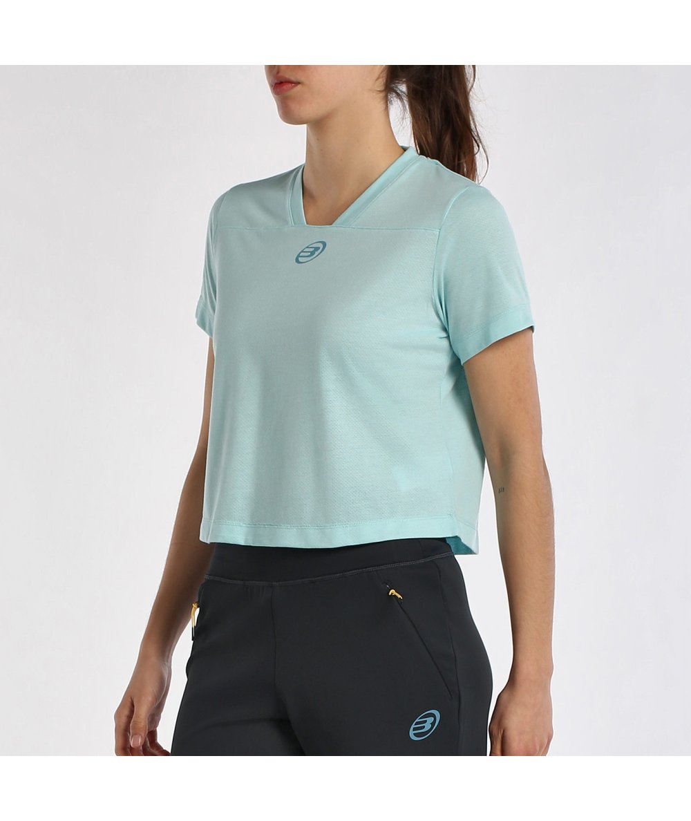 CAMISETA BULLPADEL BAGAN AGUA MARINA VIGORE