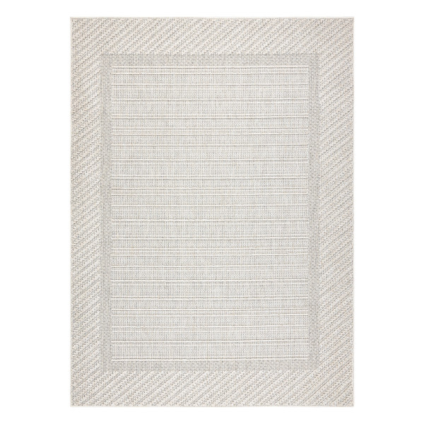 Dywan JERSEY 19261 szary - Ramka pętelkowy, strukturalny BOHO 60x100 cm