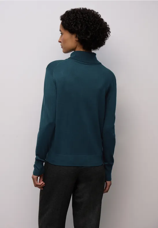 Basic Rollkragenpullover