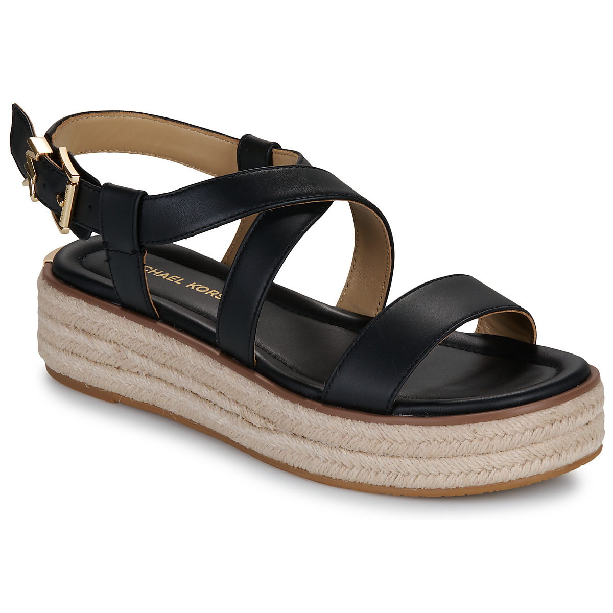MICHAEL Michael Kors - LYNN ESPADRILLE SANDAL - Black
