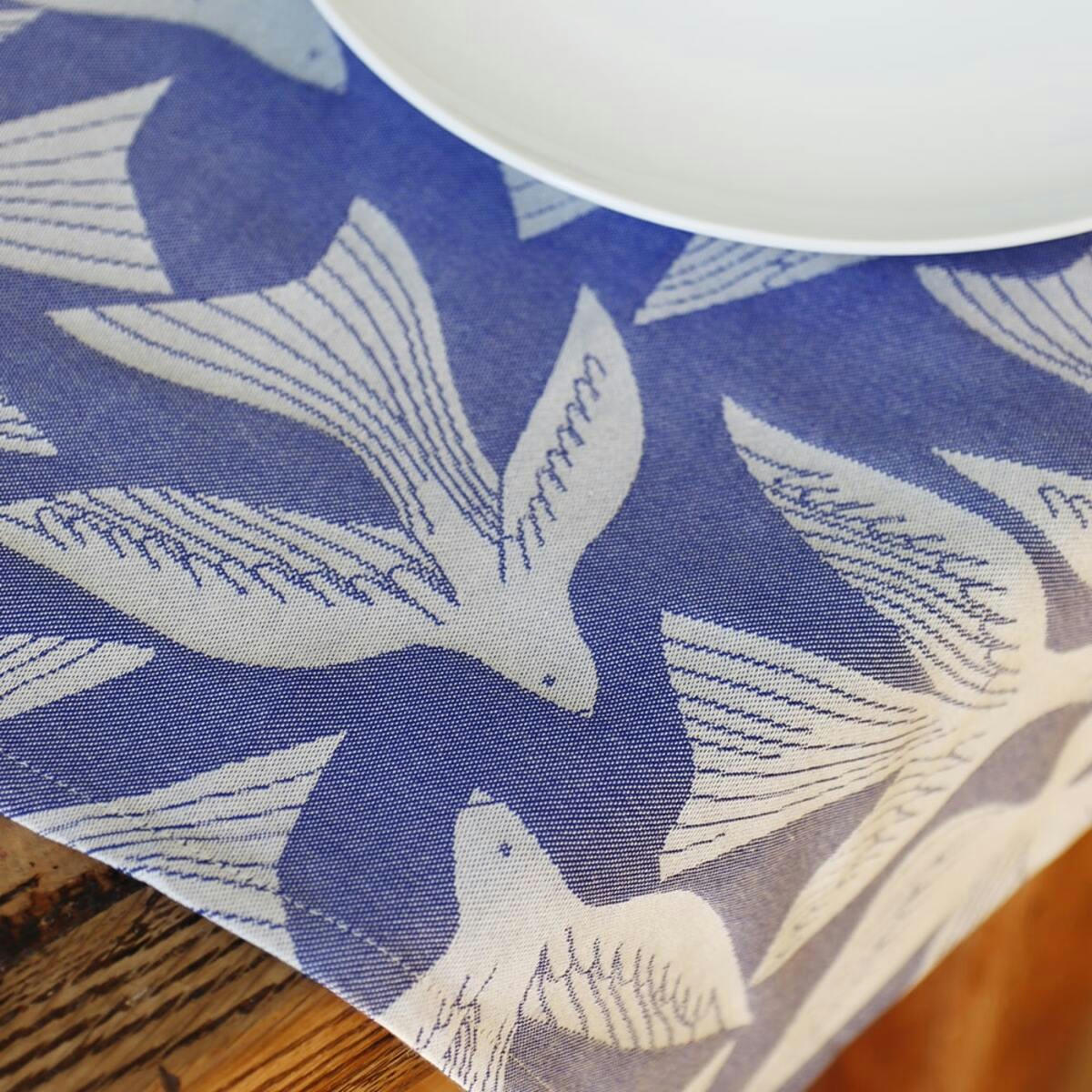 BAKEA - Torchon Coton Bleu 50x70 cm