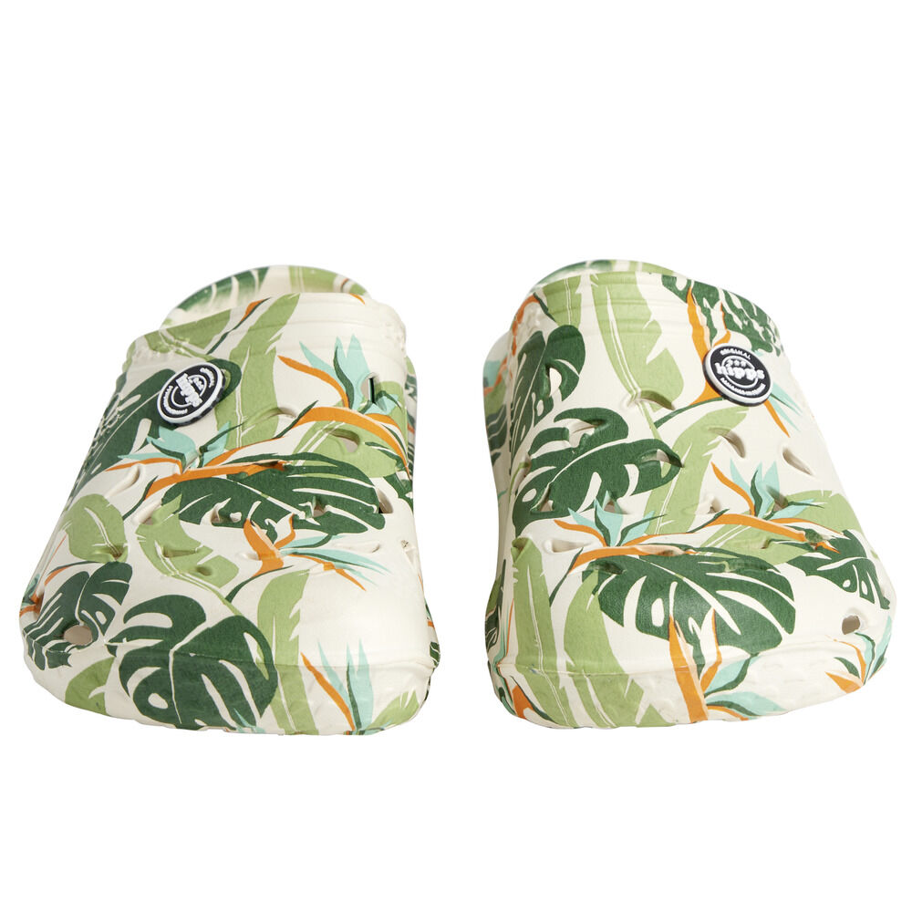 Sabots Hipps femme plastique motif tropical 40/41