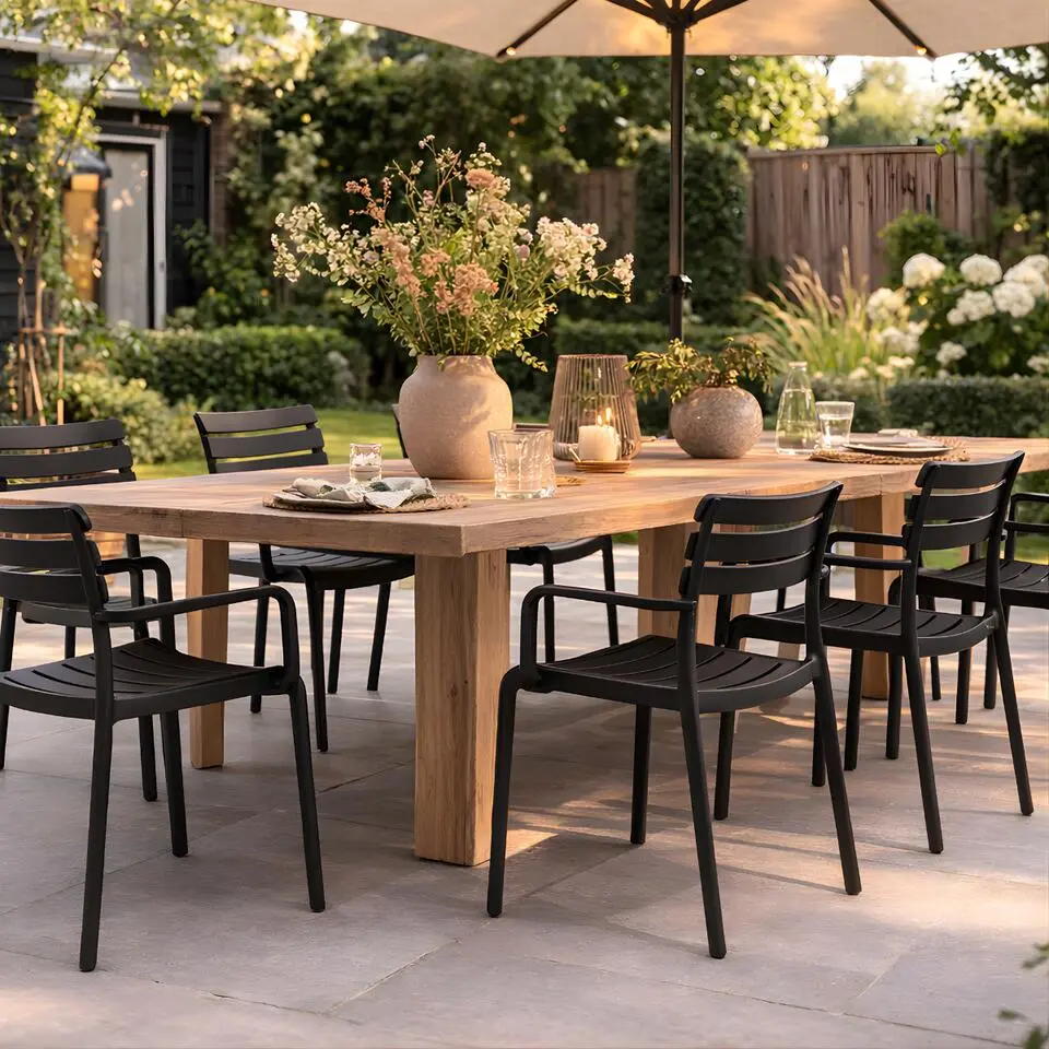 DS4U - Zayn terrasstoel - zwart