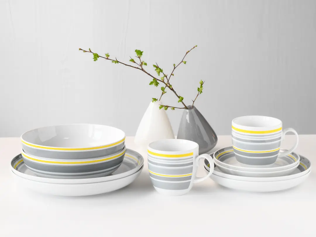 Geschirrset 10-teilig Allround
