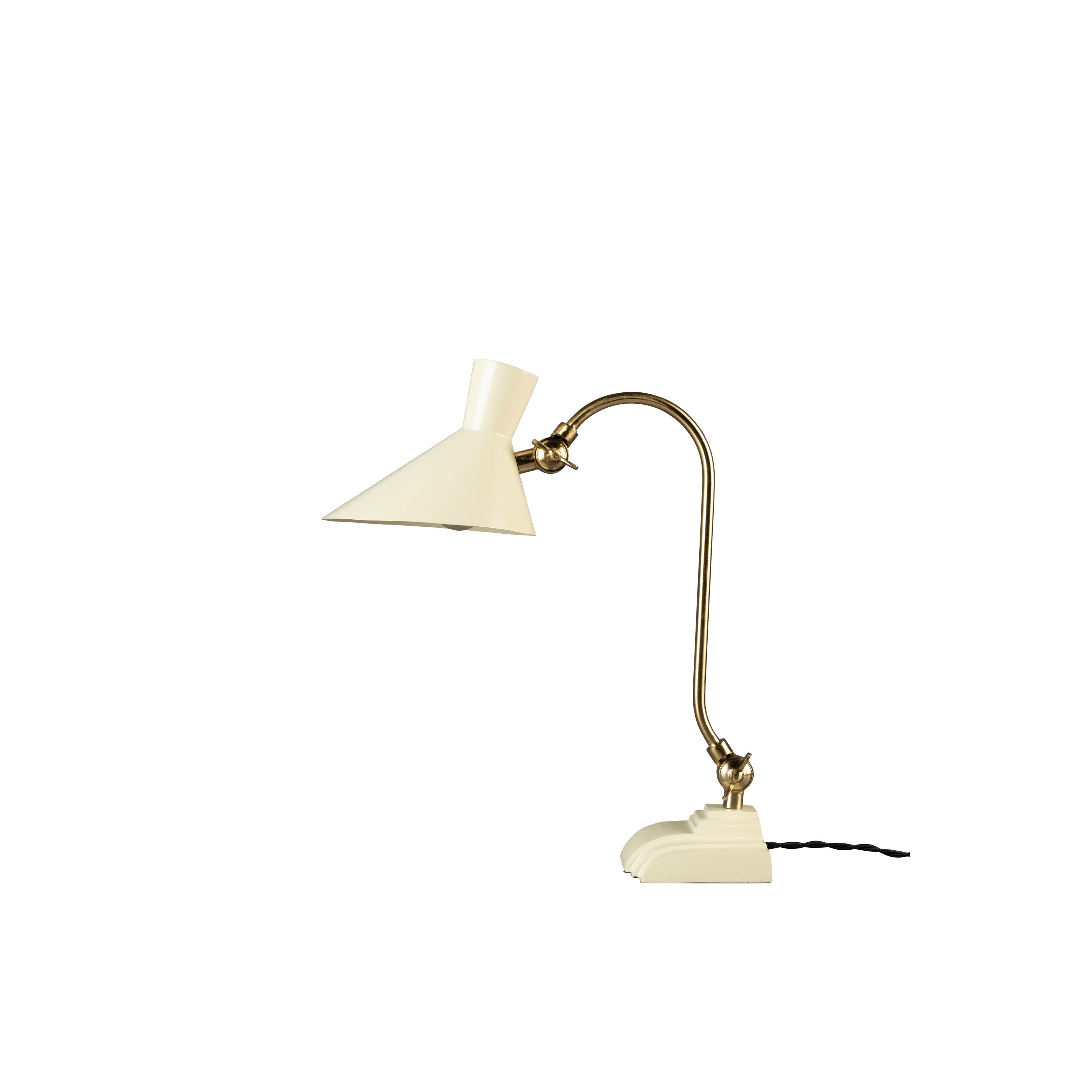 Dutchbone Gaia Tafellamp/ Bureaulamp Ivoor