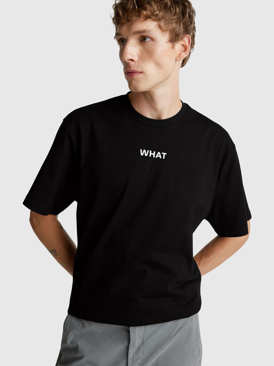 Oversized fit t-shirt with print