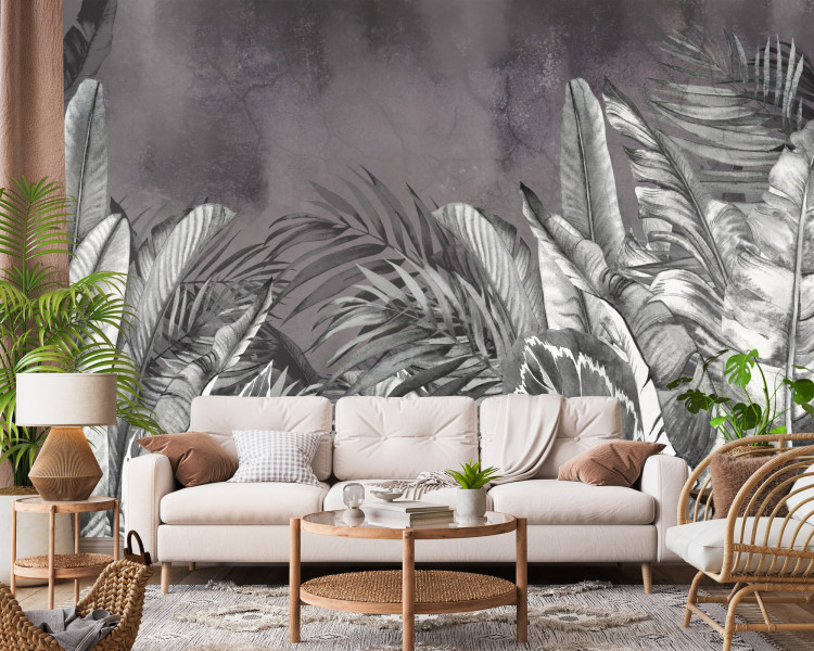 Fototapeta Ścienna LIŚCIE Palmy Bananowiec 90x60cm