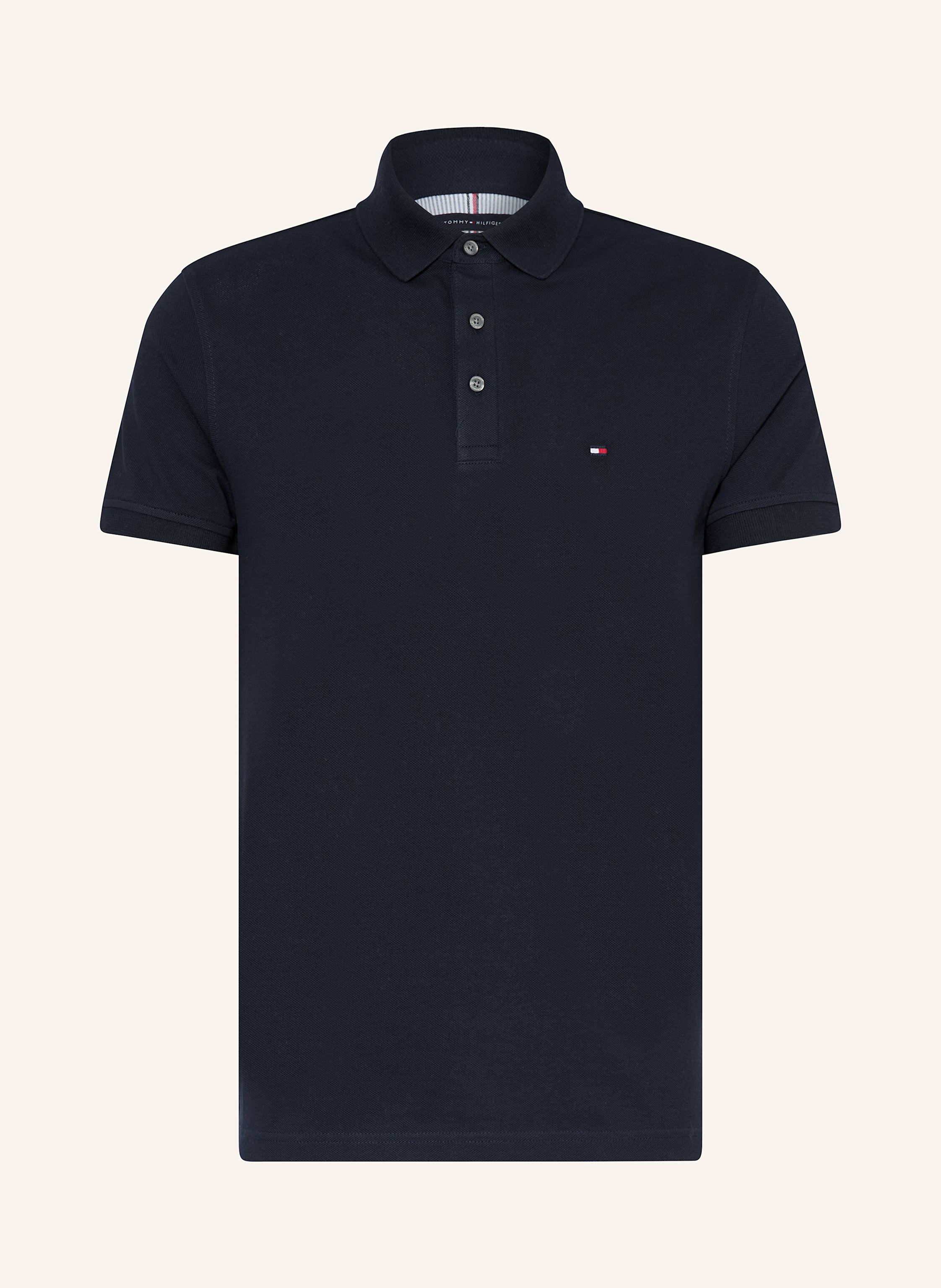 TOMMY HILFIGER Piqué-Poloshirt Slim Fit