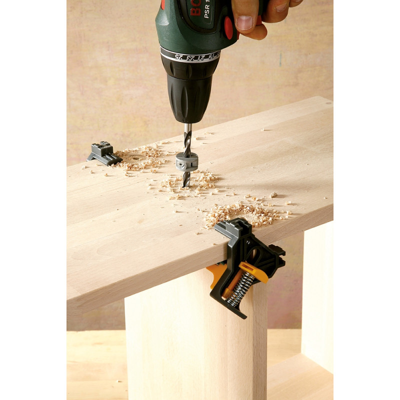 Butées de profondeur en zinc 3 pièces WOLFCRAFT