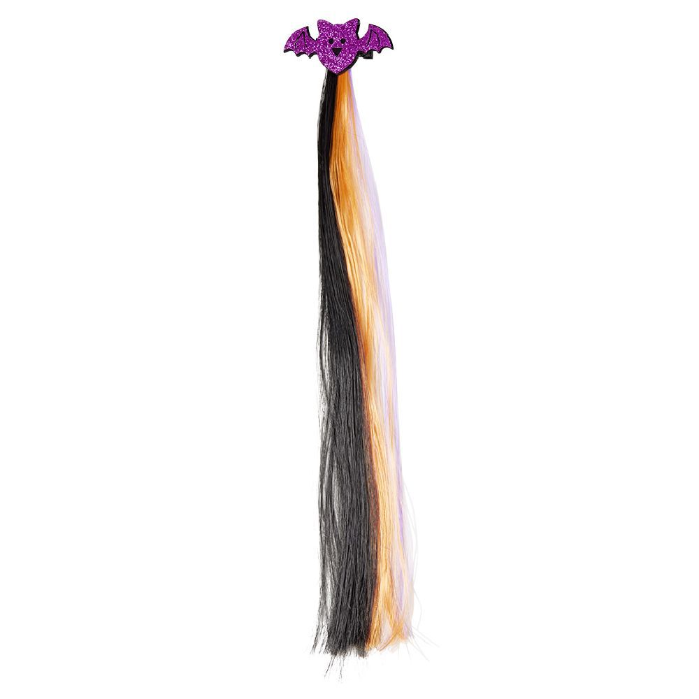 Barrette à cheveux avec mèches Halloween (5 modèles)