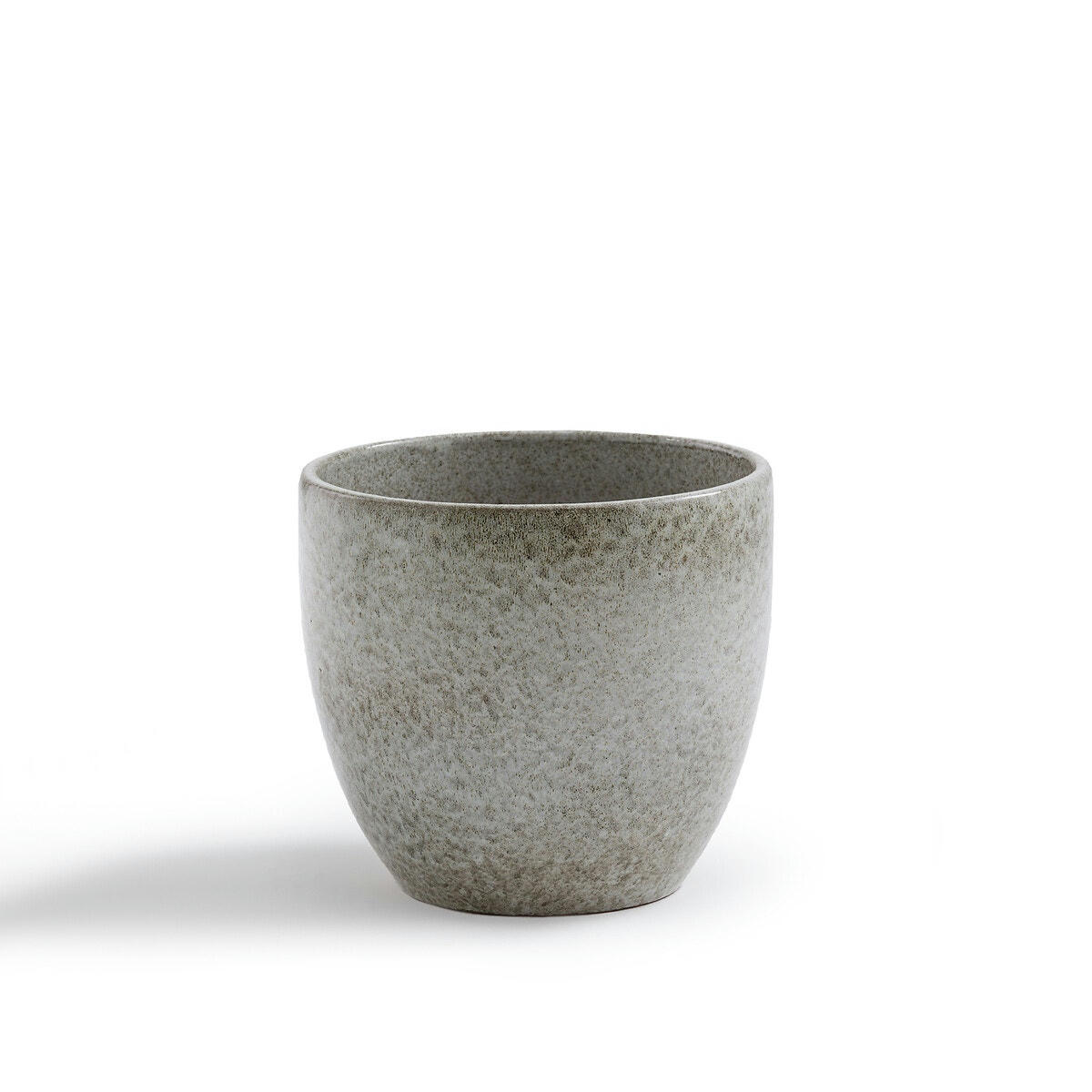Cache-pot en terre cuite émaillée Ø29 cm, Orane