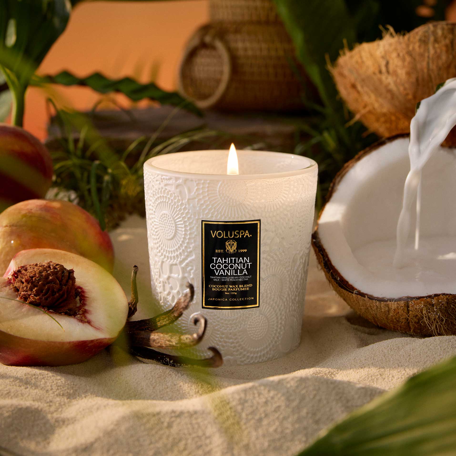 Tahitian Coconut Vanilla - Classic Candle Refill