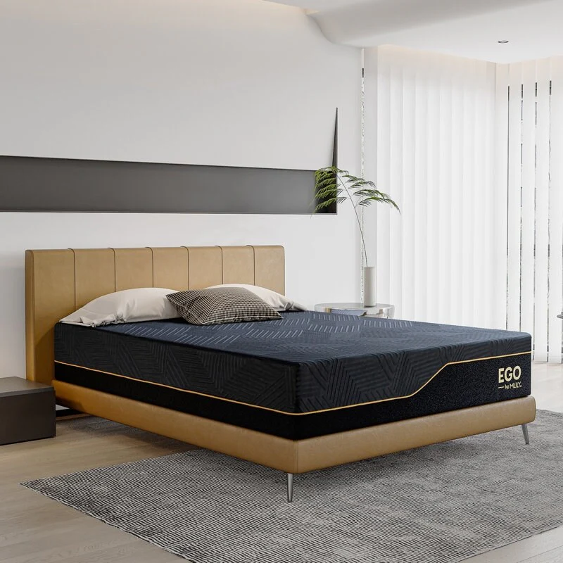 EGOHOME Copper 14 Inch Medium Gel Memory Foam Mattress