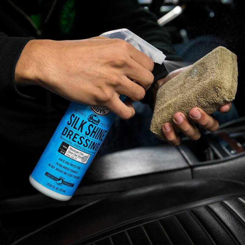 Chemical Guys Silk Shine Car Dressing Spray, New Car Scent, 473-mL
