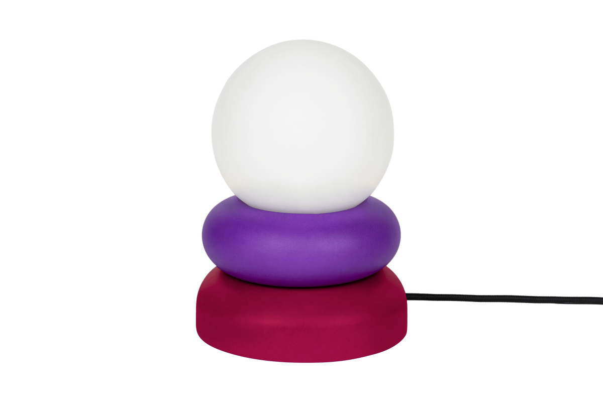 noo.ma OTEM Tafellamp - Iris Violet & Grape Purple